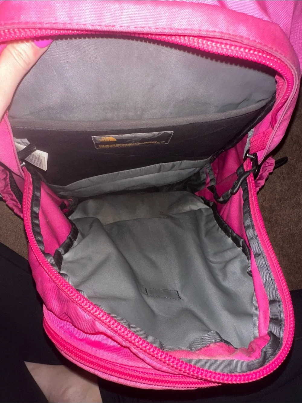 North face bookbag